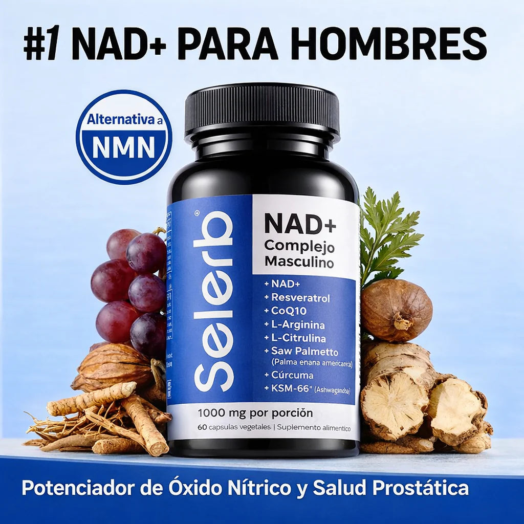 SELERB™ NAD - Energía y Vitalidad Masculina