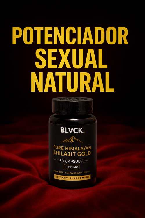 Shilajit Himalaya™ Potenciador Sexual (60 Cápsulas) + Maca Negra