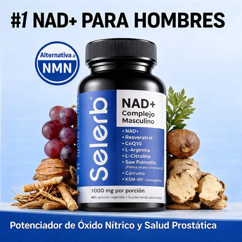 SELERB™ NAD - Energía y Vitalidad Masculina
