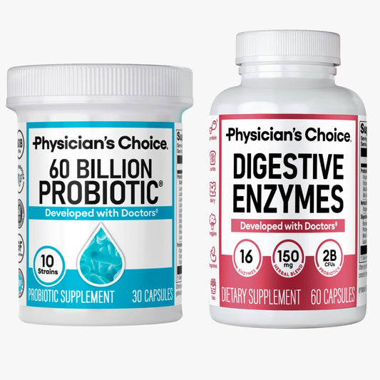 PACK ENZIMAS DIGESTIVAS y PROBIOTIC.